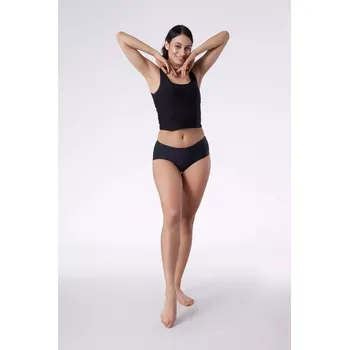 Dámské spodní prádlo Dámské kalhotky Maxi Black - Julimex černá L