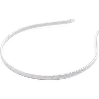 Čelenka Saténová čelenka - 12 stříbrná