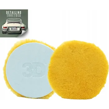 Lešticí kotouč 3D Lešticí Kotouč Žlutý Beránek Premium 150 mm X-Tra Cut