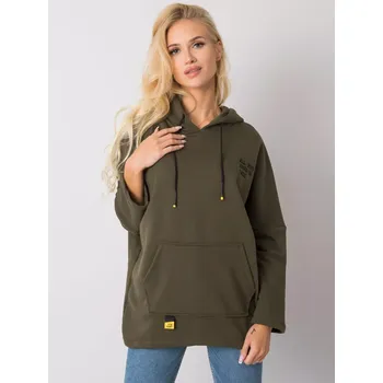 Dámská halenka Mikina RV BL 7098.28 khaki jedna velikost