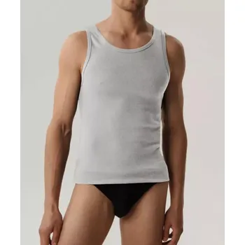 Pánské tílko Pánské tílko Atlantic BMV 046 grafit/dek.šedá XXL