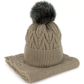 Čepice Lomnica Dark Beige set - Art of Polo Univerzální