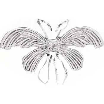 Nafukovací křídla motýl / víla - 1 stříbrná