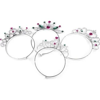 Čelenka Čelenka do vlasů korunka - 6 stříbrná