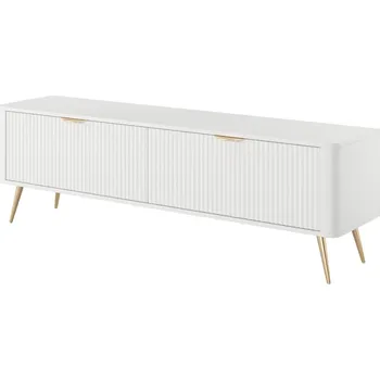 Televizní stolek ArtLas TV stolek LINA 163 2D | bílá