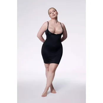 Zeštíhlující košilka 222 Black - Julimex S