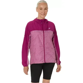 Dámská softshellová bunda Bunda Asics Fujitrail Packable Windbreaker Jacket W 2012C977-500 xs