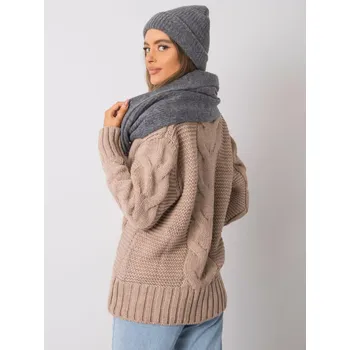 Dámská halenka Sada JK KMPL 20.13 tmavě šedá jedna velikost