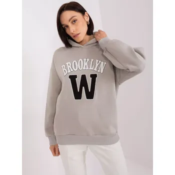 Dámská mikina Mikina EM BL 656 3.99P šedá jedna velikost