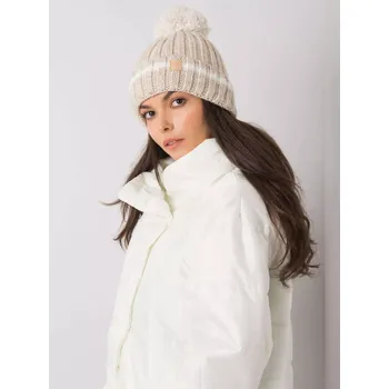 Čepice Dámská čepice 92 béžová jedna velikost