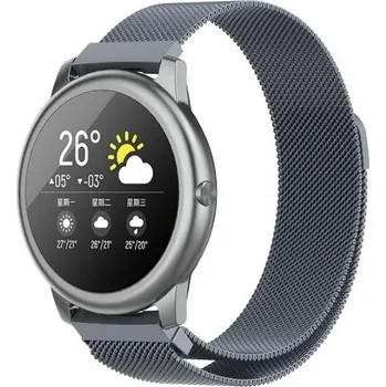 Příslušenství k chytrým hodinkám eses Milánský tah pro Xiaomi Haylou - Šedý, 22 mm