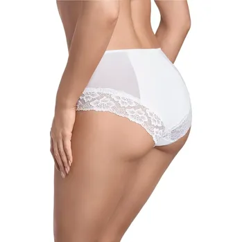 Kalhotky Dámské kalhotky 029 white - EWANA Bílá XXL