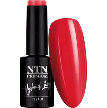Lak na nehty Hybridní lak na nehty NTN 5g After Midnight Collection Červený Č. 66