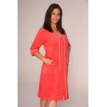 Dámský župan Dámský župan Forex Velur Zip 974 tmavě modrá 3xl