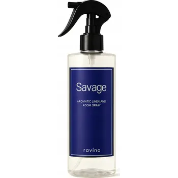 Osvěžovač vzduchu Ravina Parfém do bytu Osvěžovač vzduchu na tkaniny do Auta Pánský Savage 200 Ml