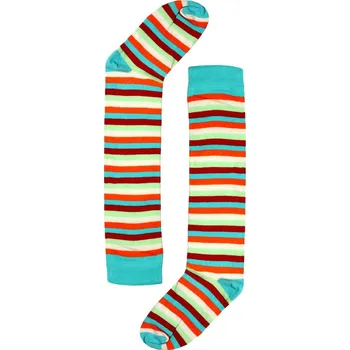 Dámské ponožky Trendy pruhované podkolenky 36-40 vícebarevná
