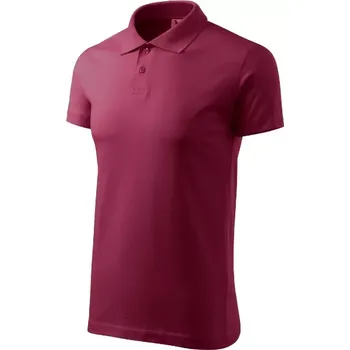 Pánská košile Single J. polokošile pánská garnet L