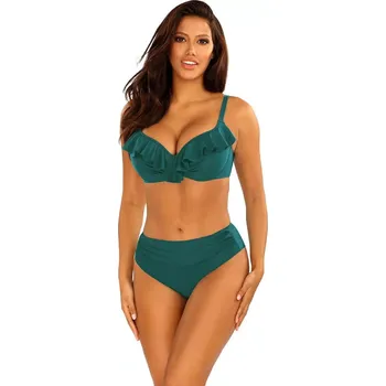 Dámské plavky Dámské dvoudílné plavky Canoy10 940A1 green - SELF zelená 75/D