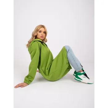 Dámská mikina Halenka-RV-BL-7464.97P-khaki S/M