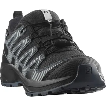 Dívčí obuv Salomon Xa Pro V8 WP J L47729300 - black/turbulence quarry 33