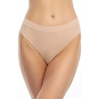 Dámské spodní prádlo Dámské kalhotky Bamboo Bikini beige - JULIMEX béžová XL
