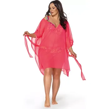 Dámské plavky Dámské pareo Ava 019 NEON CORAL univerzální