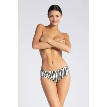 Dámské spodní prádlo Dámské kalhotky - BIKINI COTTON COMFORT PRINT 06 Vícebarevné XL