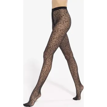 Dámské punčochy Punčocháče Gatta Trendy Mosaica wz.04 20 den 2-4 nero 4-L