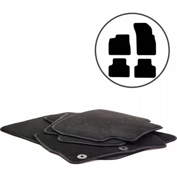 autokoberec Velurové autokoberce 4 ks