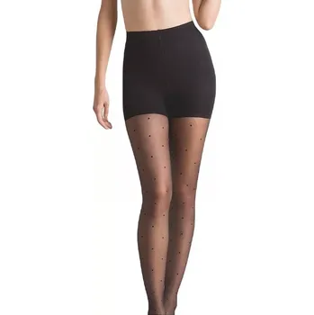 Dámské punčochy Dámské punčochové kalhoty Gabriella 680 Secret Shaper Puntina 20 den nero 3-M