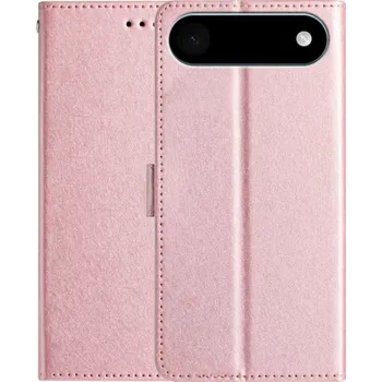 Pouzdro na mobilní telefon Flipové pouzdro z PU kůže pro iPhone Air - růžové