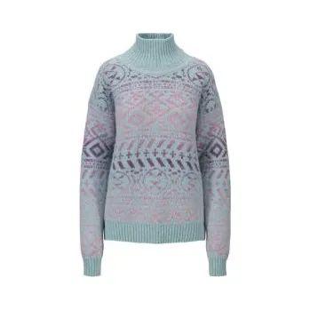 Dámské termoprádlo Dale Dale Highland dámský svetr Sea Blue, Pink Ombre