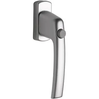 Okenní klika MACO okenní klika HARMONY zamykatelná 45° polohování, čtyřhran 7x35, stříbrná