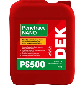 Penetrace Penetrace stavební DEK NANO PS500 5 kg