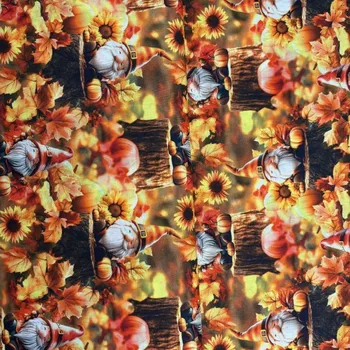 Tegatex Podzimní látka metráž – pohádkoví skřítci