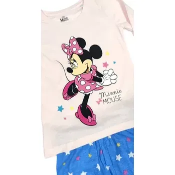 Dívčí pyžamo Minnie Mouse - 116 / růžová/modrá