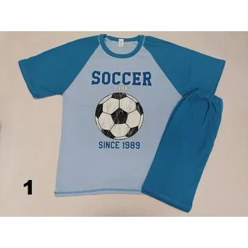 Chlapecké pyžamo Chlapecké pyžamo Game krátké - 140 / modrá / 1