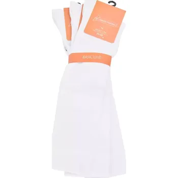 Dámské punčochy Dámské podkolenky Basic line - 39-42 / bílá