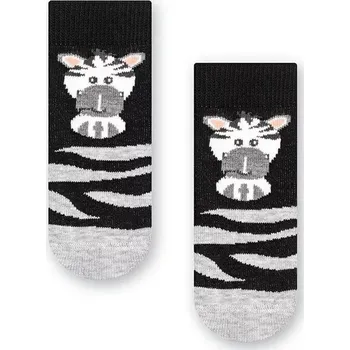 Dámské punčochy Kojenecké ponožky Zebřička - 11-13 / černá