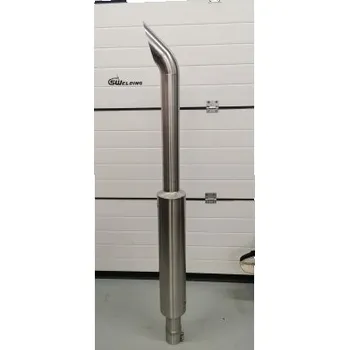 Výfuk pro motocykl Nerez výfuk Zetor 9540 Turbo Swelding exhaust system 0011