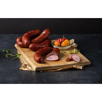 párek, klobása, špekáček Klobása s medvědím česnekem 500 g