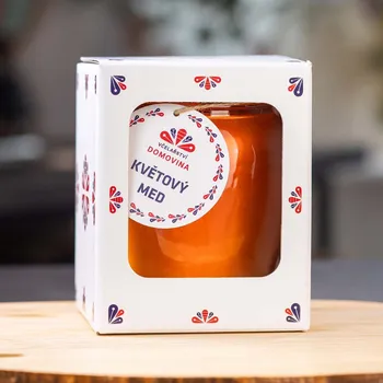 Květový med 750 g v dárkové krabičce | Včelařství Domovina