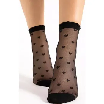 Dámská móda Dámské tenké ponožky Iris 20 DEN - Uni / černá