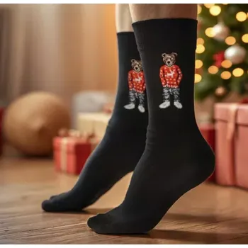 Pánské ponožky Pánské ponožky Teddy M - 39-42 / černá