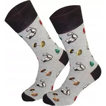 Pánské ponožky Pánské ponožky Gym - 43-46 / šedá