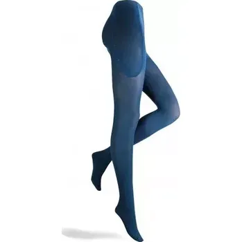 Dámské punčochy Punčocháče Velvet Cotton Plus 120 DEN - 6 (XXL) / petrolejová