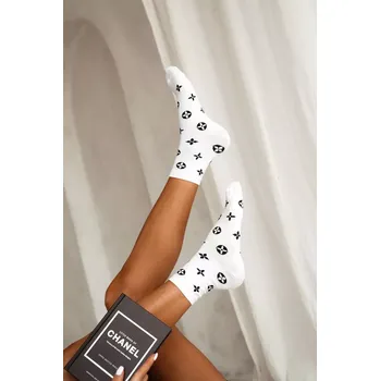 Dámské punčochy Dámské ponožky Universo - 37-41 / bílá