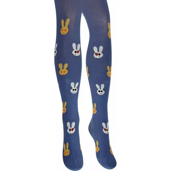 Dámské punčochy Dětské punčochy Zajíc - 92-98 / jeansová