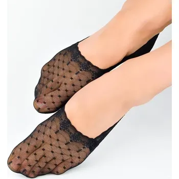 Dámské punčochy Dámské ťapky SN052 - 36-41 / černá