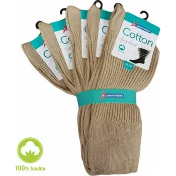 Pánské ponožky Zdravotní ponožky Symphony - 35-38 / béžová